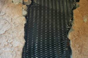 Painting Stucco Hole Patch Texture - Painting