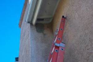 Painting Stucco Hole Patch Texture - Painting