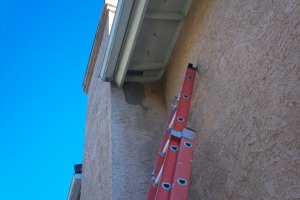 Painting Stucco Hole Patch Texture - Painting