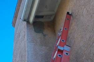 Painting Stucco Hole Patch Texture - Painting