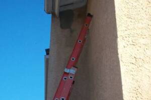 Painting Stucco Hole Patch Texture - Painting
