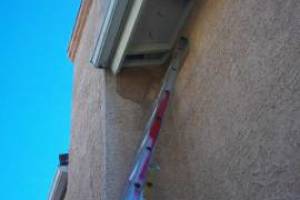 Painting Stucco Hole Patch Texture - Painting