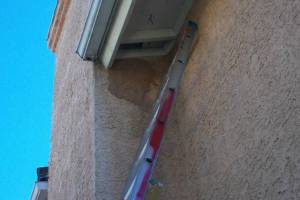 Painting Stucco Hole Patch Texture - Painting