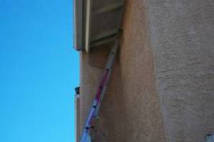 Painting Stucco Hole Patch Texture - Painting