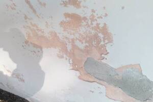 Painting Stucco Home Patching Repairs - Painting