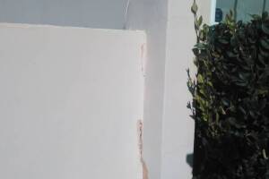 Painting Stucco Home Patching Repairs - Painting
