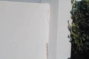 Painting Stucco Home Patching Repairs - Painting