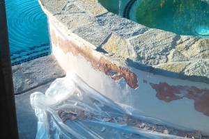 Painting Stucco Home Patching Repairs - Painting