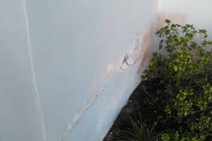 Painting Stucco Home Patching Repairs - Painting