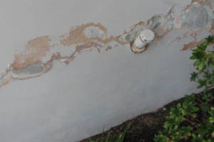 Painting Stucco Home Patching Repairs - Painting