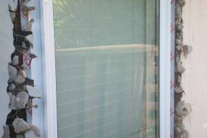 Painting Stucco Window Replace Patch - Painting