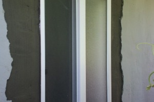 Painting Stucco Window Replace Patch - Painting