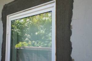 Painting Stucco Window Replace Patch - Painting
