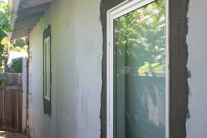 Painting Stucco Window Replace Patch - Painting
