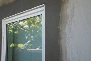 Painting Stucco Window Replace Patch - Painting
