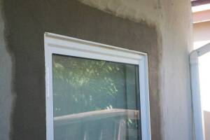 Painting Stucco Window Replace Patch - Painting
