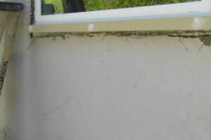Painting Stucco Window Wall Cracks - Painting