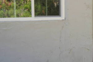 Painting Stucco Window Wall Cracks - Painting