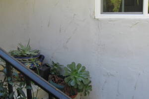 Painting Stucco Window Wall Cracks - Painting