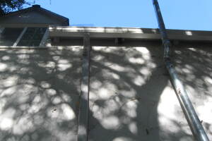 Painting Stucco Window Wall Cracks - Painting