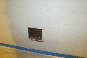 Plumbing Tub Shower Damage Remodel - Plumbing