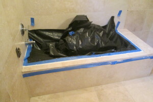 Plumbing Tub Shower Leak Caulking - Plumbing