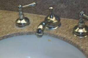 Plumbing Faucet Leaking Parts Replaced - Plumbing