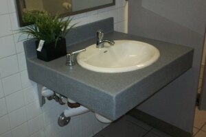 Plumbing Faucet Store Restroom Replacement - Plumbing