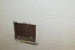 Plumbing Tub Shower Damage Remodel - Plumbing