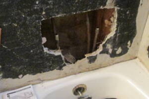 Plumbing Tub Shower Damage Remodel - Plumbing