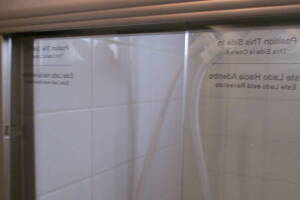 Plumbing Tub Shower Door Replacement - Plumbing