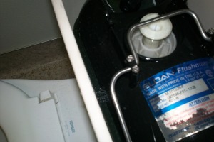 Plumbing Toilet Pressure Assist Replace - Plumbing