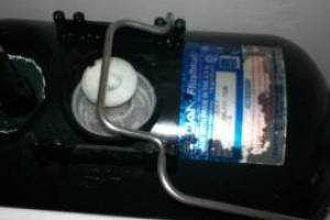 Plumbing Toilet Pressure Assist Replace - Plumbing