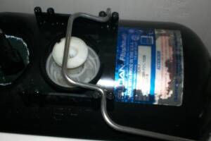 Plumbing Toilet Pressure Assist Replace - Plumbing