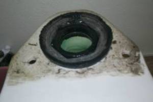 Plumbing Toilet Pressure Assist Replace - Plumbing