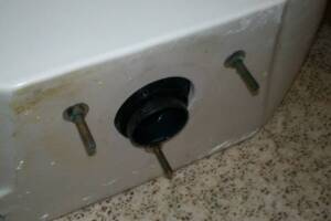 Plumbing Toilet Pressure Assist Replace - Plumbing