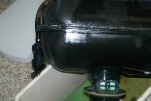 Plumbing Toilet Pressure Assist Replace - Plumbing