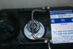 Plumbing Toilet Pressure Assist Replace - Plumbing