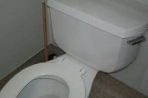 Plumbing Toilet Pressure Assist Replace - Plumbing