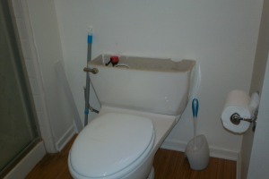 Plumbing Toilet Replacement Bathroom - Plumbing