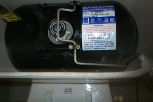 Plumbing Toilet Sloan Flushmate Replace - Plumbing