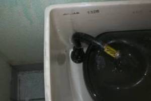 Plumbing Toilet Sloan Flushmate Replace - Plumbing