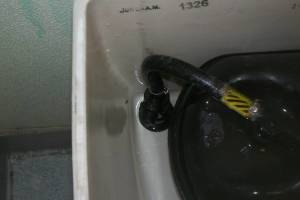 Plumbing Toilet Sloan Flushmate Replace - Plumbing
