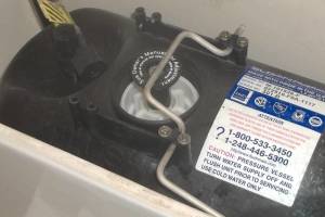Plumbing Toilet Sloan Flushmate Replace - Plumbing