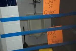 Plumbing Urinal Clogged Maintenance Retail - Plumbing