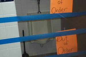 Plumbing Urinal Clogged Maintenance Retail - Plumbing