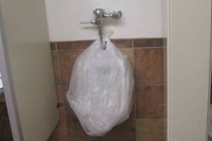 Plumbing Urinal Leaking Flush Valve - Plumbing