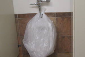 Plumbing Urinal Leaking Flush Valve - Plumbing