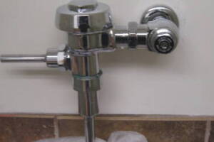 Plumbing Urinal Leaking Flush Valve - Plumbing