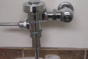 Plumbing Urinal Leaking Flush Valve - Plumbing